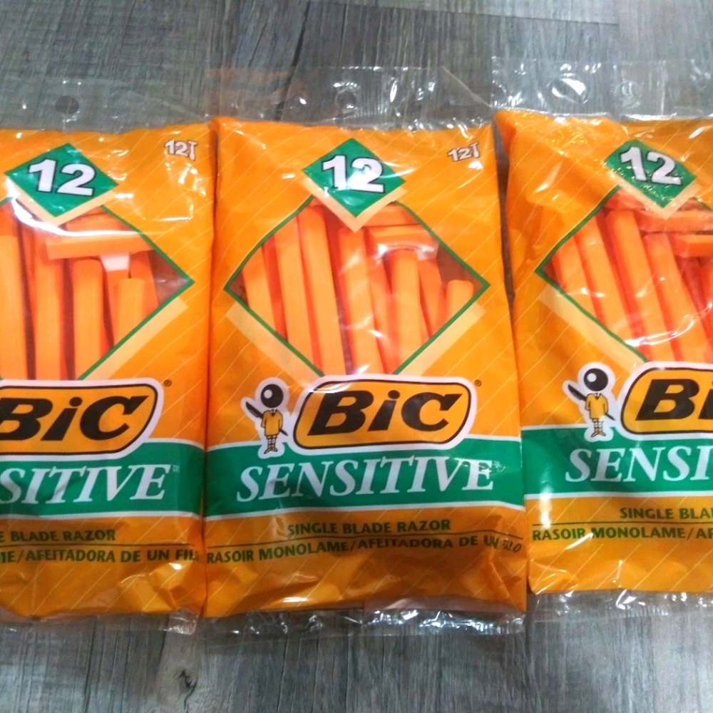 BIC Sensitive 36 Razors